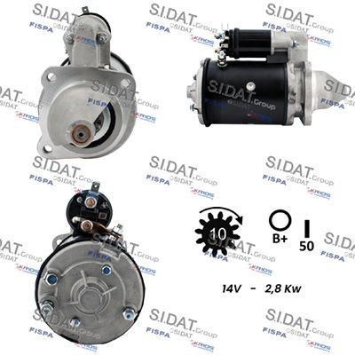 SIDAT S12LU0292A2 Starter motor S 13-73