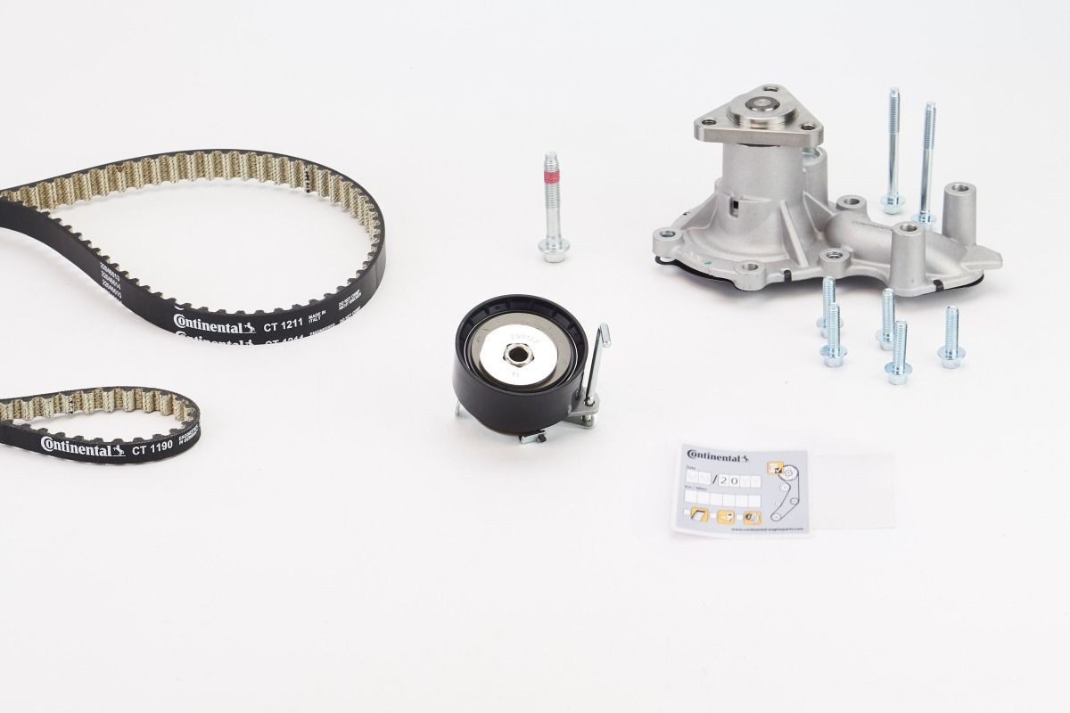 CT1190 CONTITECH CT1211WP2PRO Cam belt kit Ford Fiesta Mk7 1.0 EcoBoost Active 125 hp Petrol 2020 price