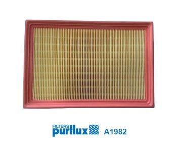 PURFLUX 38mm, 181mm, 265mm, Filter Insert Length: 265mm, Width: 181mm, Height: 38mm Engine air filter A1982 buy