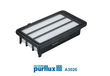 PURFLUX 59mm, 143mm, 246mm, Filter Insert Length: 246mm, Width: 143mm, Height: 59mm Engine air filter A3026 buy