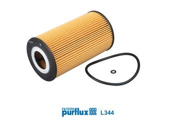PURFLUX L344 Engine oil filter ML W163 ML 400 CDI 4.0 250 hp Diesel 2001 price