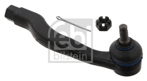 FEBI BILSTEIN 15501 Track rod end Front Axle Right, with crown nut