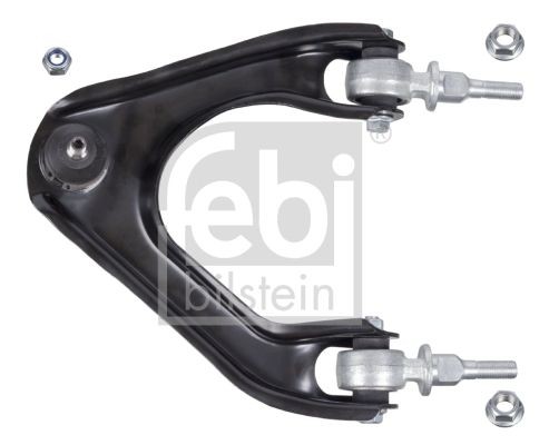 FEBI BILSTEIN 15535 Suspension arm with holder, with ball joint, with bearing(s), Front Axle Left, Upper, Control Arm, Sheet Steel