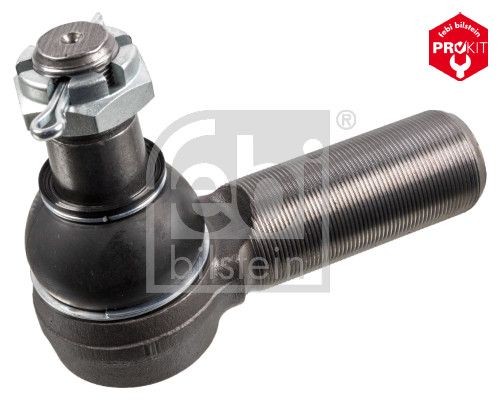 FEBI BILSTEIN 15616 Track rod end Cone Size 30 mm, Bosch-Mahle Turbo NEW, Front Axle Right, with crown nut