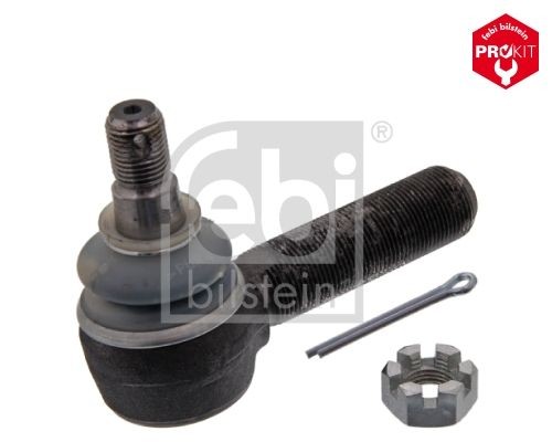 FEBI BILSTEIN Cone Size 20 mm, Bosch-Mahle Turbo NEW, Front Axle, with crown nut Cone Size: 20mm, Thread Type: with right-hand thread Tie rod end 15661 buy
