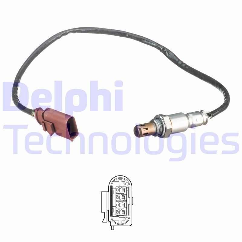 DELPHI ES2108912B1 Oxygen sensor Seat Leon 5f8 1.2 TSI 86 hp Petrol 2020 price