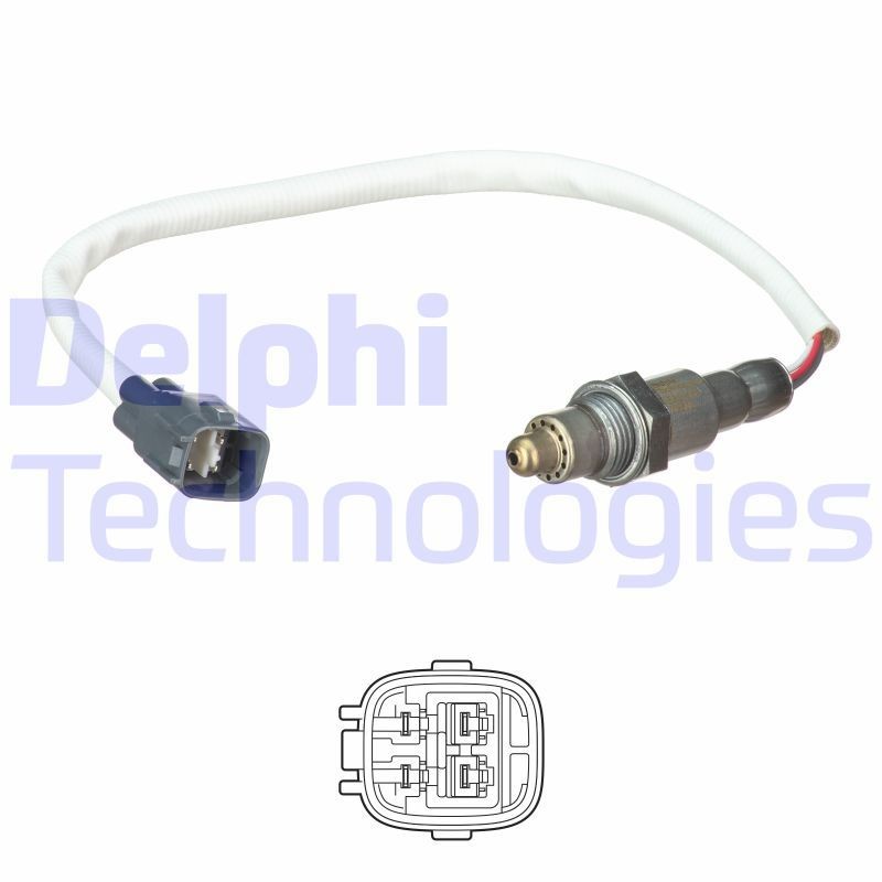 DELPHI ES21253-12B1 Lambda sensor B000768080