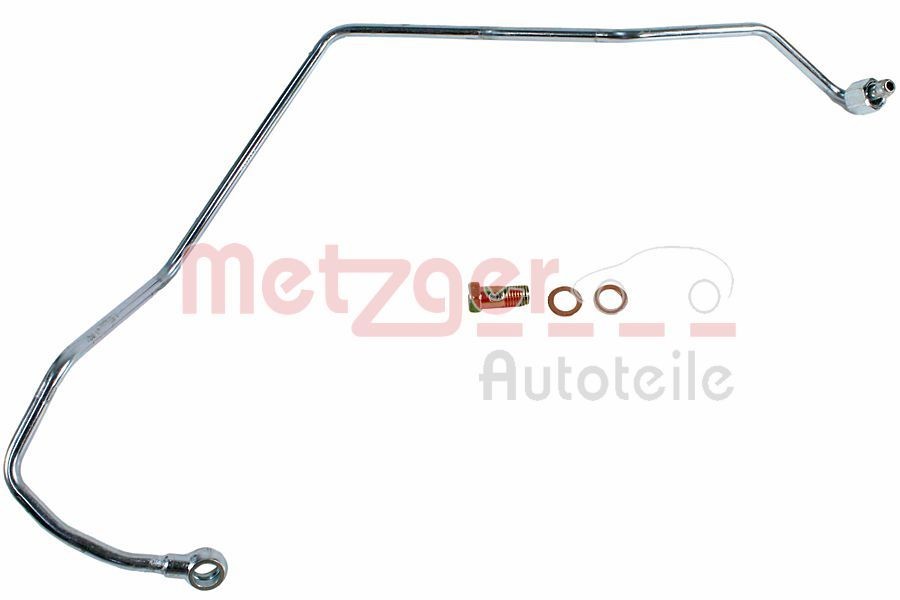 Audi A6 Oil Pipe, charger METZGER 2361154 cheap