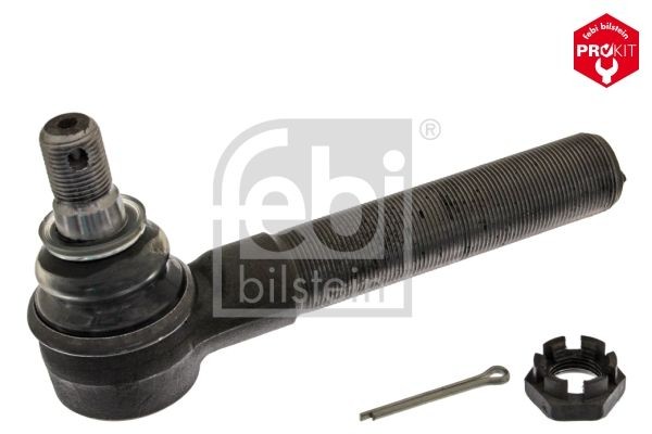 FEBI BILSTEIN Cone Size 22 mm, Bosch-Mahle Turbo NEW, Front Axle Left, Front Axle Right, with crown nut Cone Size: 22mm, Thread Type: with left-hand thread Tie rod end 15754 buy
