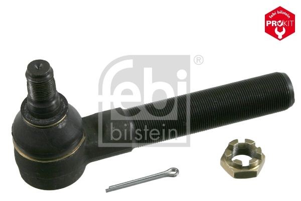 FEBI BILSTEIN Cone Size 22 mm, Bosch-Mahle Turbo NEW, Front Axle Left, Front Axle Right, with crown nut Cone Size: 22mm, Thread Type: with right-hand thread Tie rod end 15755 buy