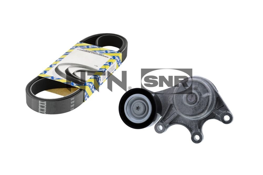 BMW 5 Series V-ribbed belt kit 18753596 SNR KA850.05 online buy