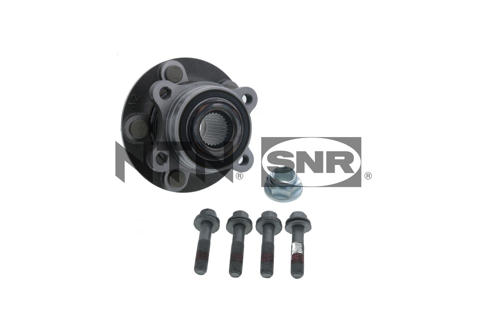 Ford MONDEO Wheel hub bearing kit 18753650 SNR R152.103 online buy