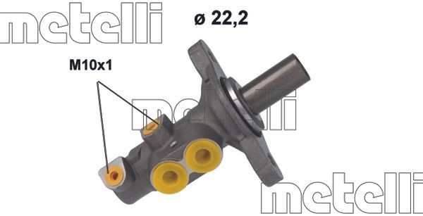 METELLI 05-1229 Master cylinder DACIA DUSTER 2015 price