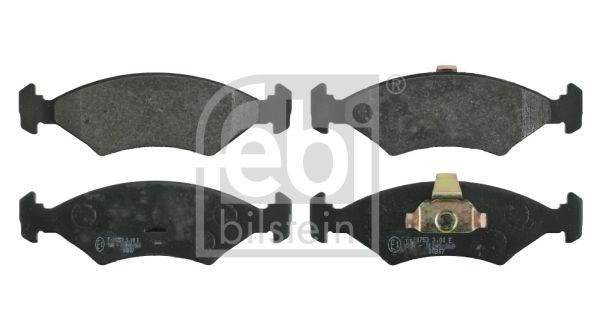 FEBI BILSTEIN 16040 Brake pad set Front Axle, excl. wear warning contact, with piston clip
