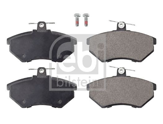 16048 Set of brake pads 21945 FEBI BILSTEIN Front Axle, excl. wear warning contact, with screw set