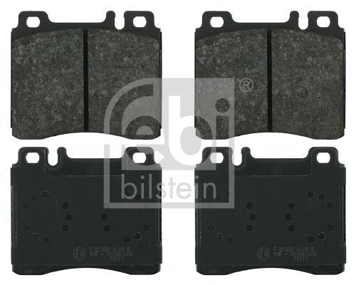 FEBI BILSTEIN 16096 Brake pad set Front Axle, prepared for wear indicator