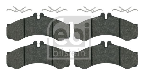 29076 FEBI BILSTEIN prepared for wear indicator, with fastening material Width: 73mm, Thickness 1: 20mm Brake pads 16164 buy