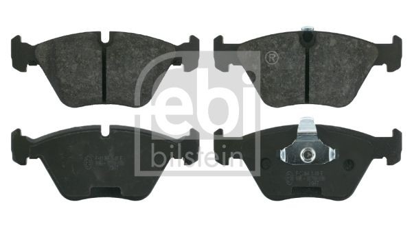 FEBI BILSTEIN 16217 Brake pad set Front Axle, prepared for wear indicator, with piston clip