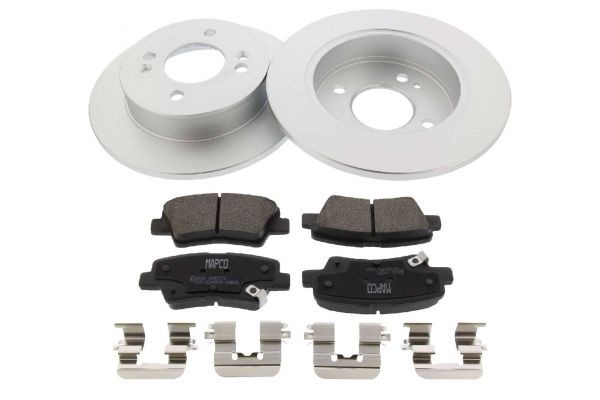Hyundai Brake discs and pads set MAPCO 47274C at a good price