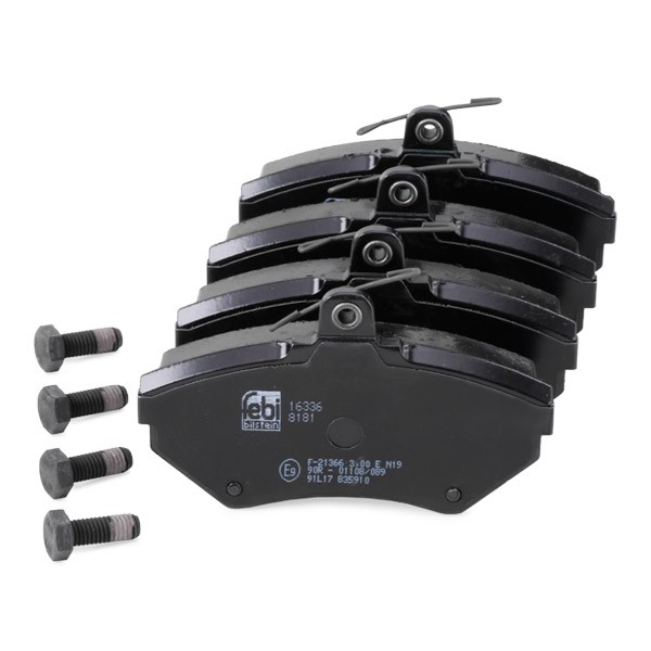 16336 Disc brake pads FEBI BILSTEIN D780-7648 review and test