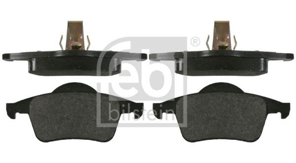 23076 FEBI BILSTEIN Rear Axle, excl. wear warning contact, with piston clip Width: 53,8mm, Thickness 1: 17mm Brake pads 16360 buy
