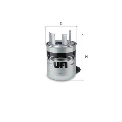 Great value for money - UFI Fuel filter 24.095.06