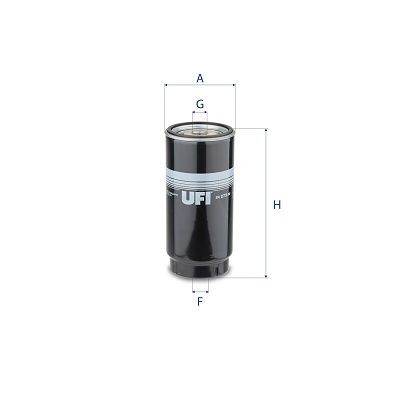 UFI 24.273.00 Fuel filter 9604770003