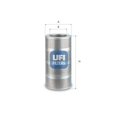 UFI 25.908.00 Filter, operating hydraulics 9J-0750