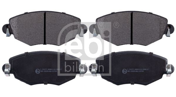 16402 Set of brake pads 23279 FEBI BILSTEIN Front Axle, with acoustic wear warning