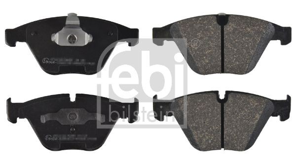 FEBI BILSTEIN 16433 Brake pad set Front Axle, prepared for wear indicator, with piston clip