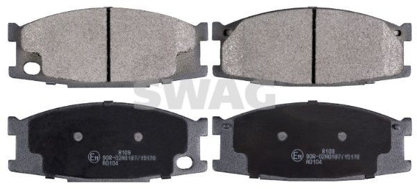 SWAG 33105147 Brake pad set MC894589