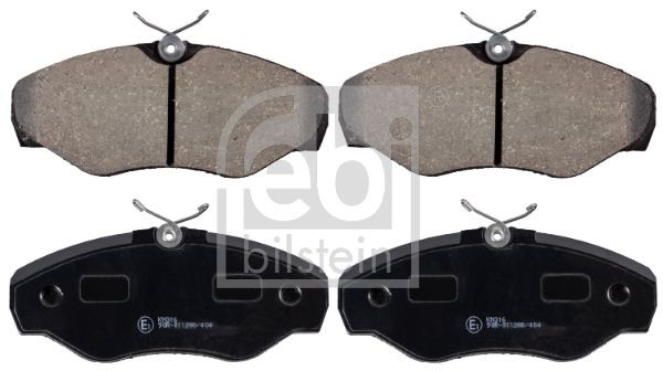 23099 FEBI BILSTEIN Front Axle, excl. wear warning contact Width: 62,5mm, Thickness 1: 18mm Brake pads 16473 buy