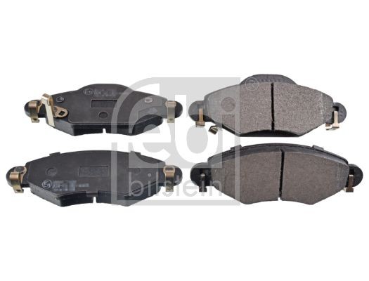 23340 FEBI BILSTEIN Front Axle, with acoustic wear warning Width: 45, 51mm, Thickness 1: 16,2mm Brake pads 16576 buy
