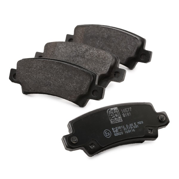 16577 Disc brake pads FEBI BILSTEIN D1216-8336 review and test