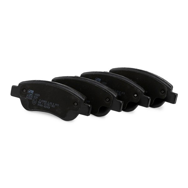 16589 Disc brake pads FEBI BILSTEIN D1604-8818 review and test