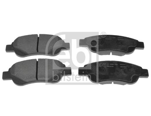 16589 Set of brake pads 23959 FEBI BILSTEIN Front Axle, excl. wear warning contact