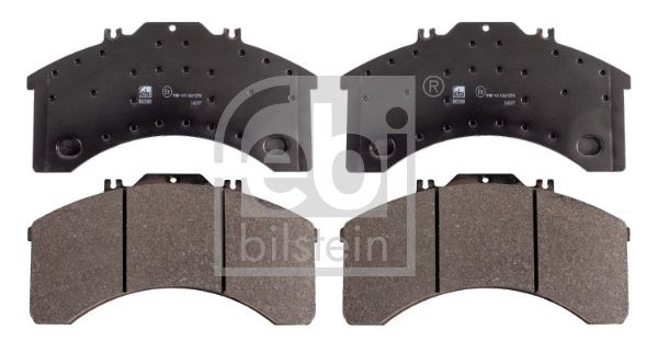 29011 FEBI BILSTEIN Front Axle, prepared for wear indicator Width: 125,2mm, Thickness 1: 25mm Brake pads 16597 buy