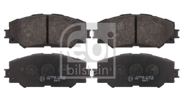 24336 FEBI BILSTEIN Front Axle, excl. wear warning contact Width: 55,5mm, Thickness 1: 17,5mm Brake pads 16650 buy