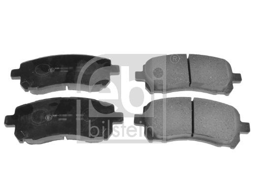 21915 FEBI BILSTEIN Front Axle, with acoustic wear warning Width: 59,4mm, Thickness 1: 16,9mm Brake pads 16660 buy