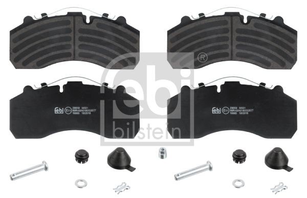 FEBI BILSTEIN Brake pad kit 16665 suitable for MERCEDES-BENZ Citaro (O 530)