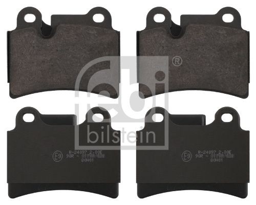 24097 FEBI BILSTEIN Rear Axle, prepared for wear indicator Width: 70,3mm, Thickness 1: 17mm Brake pads 16671 buy