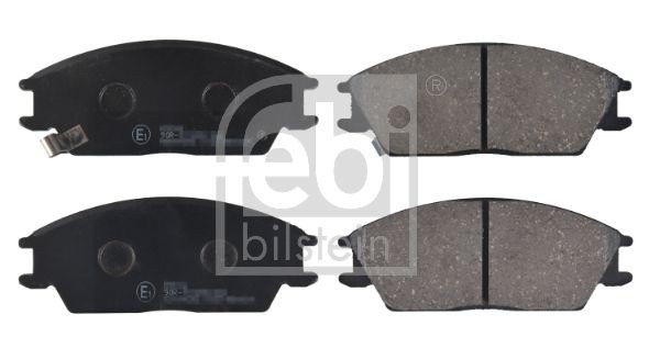 21773 FEBI BILSTEIN Front Axle, with acoustic wear warning Width: 49mm, Thickness 1: 14,5mm Brake pads 16683 buy