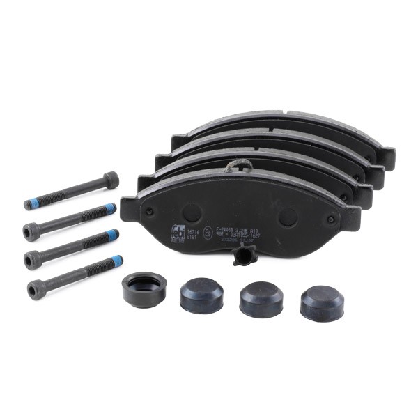 16716 Disc brake pads FEBI BILSTEIN D1489-8689 review and test