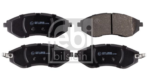 23974 FEBI BILSTEIN Front Axle, with acoustic wear warning, excl. wear warning contact Width: 48,9mm, Thickness 1: 17,5mm Brake pads 16721 buy