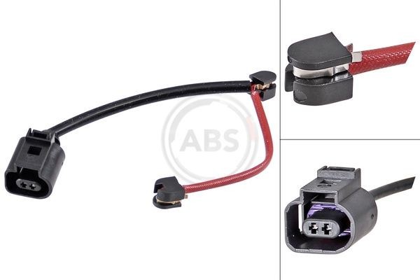 A.B.S. Length: 230mm Warning contact, brake pad wear 39449 buy