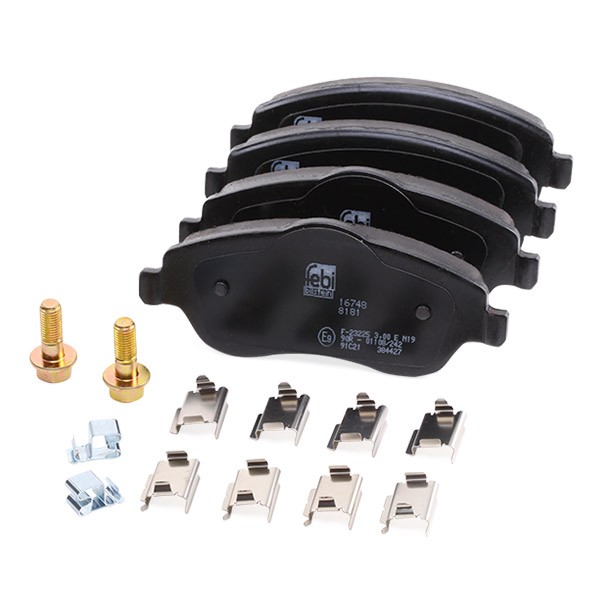 16748 Disc brake pads FEBI BILSTEIN D1176-8290 review and test