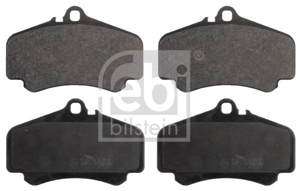 FEBI BILSTEIN 16752 Brake pad set Front Axle, prepared for wear indicator, excl. wear warning contact