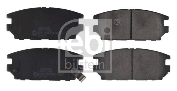 FEBI BILSTEIN 16756 Brake pad set Rear Axle, with acoustic wear warning