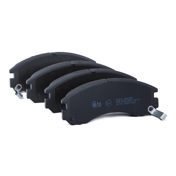 16776 Disc brake pads FEBI BILSTEIN D530-7412 review and test