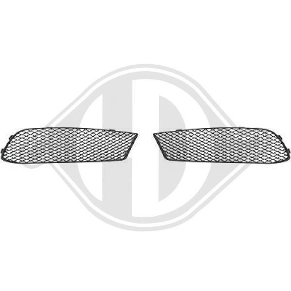 DIEDERICHS Fog light grill front and rear Mercedes W176 new ZUB00329
